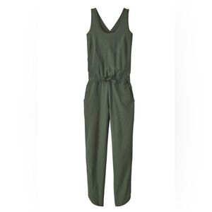 Patagonia Fleetwith Jumpsuit/Romper, Women's, Kale Green, XS